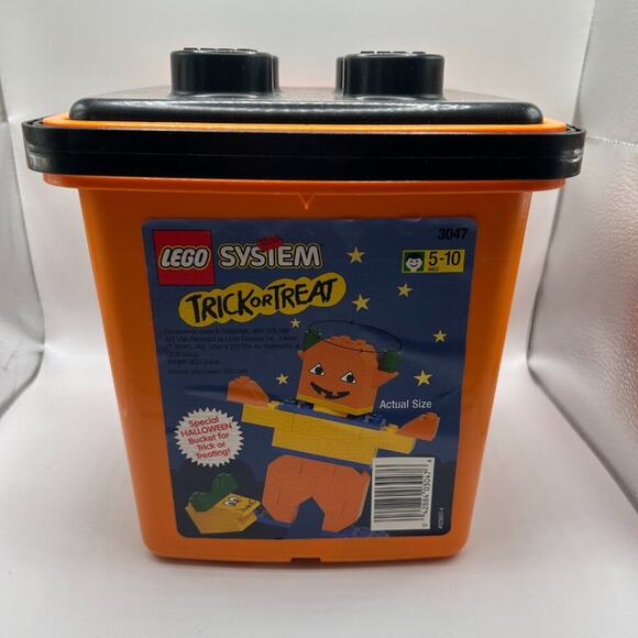 VINTAGE HALLOWEEN LEGO SYSTEM TRICK OR TREAT 250PCS 1998 - Picture 4 of 7